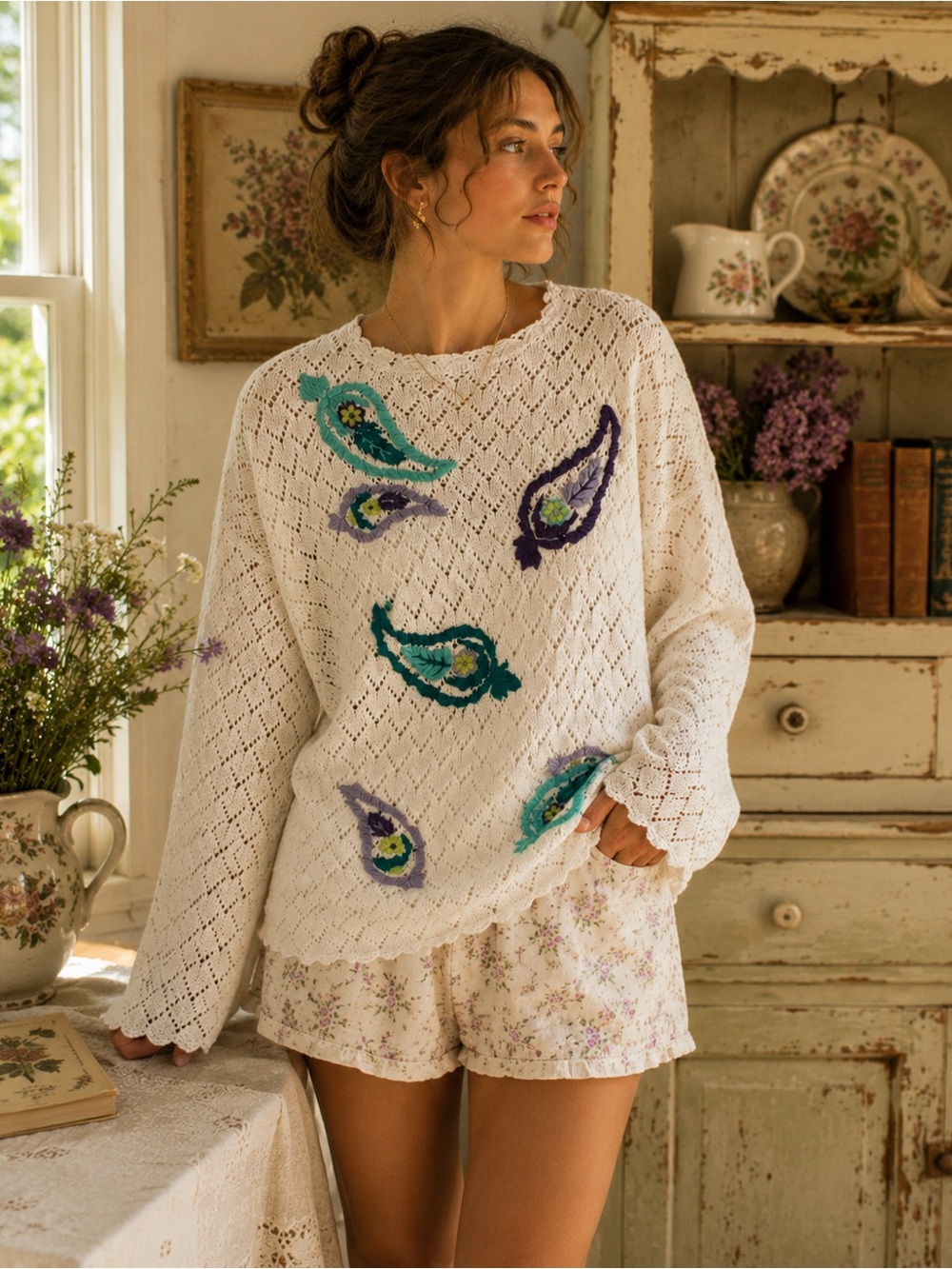 Diane Von Furstenburg Color Authority Sweater